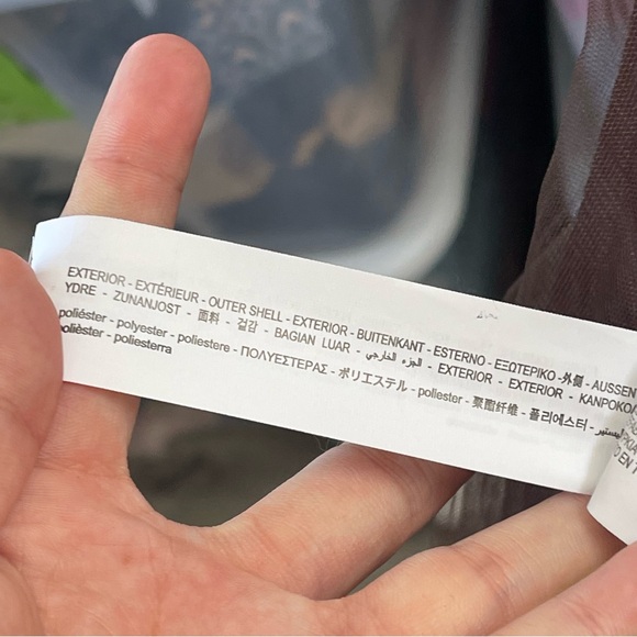 Zara Corset Style Tulle Top Brown Size Small - Picture 4 of 5